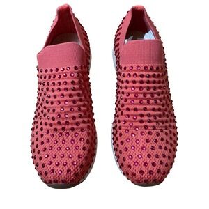 Kenneth Cole Reaction Cameron Jewel Jogger Sunset Embellished Sneakers SZ 8 New